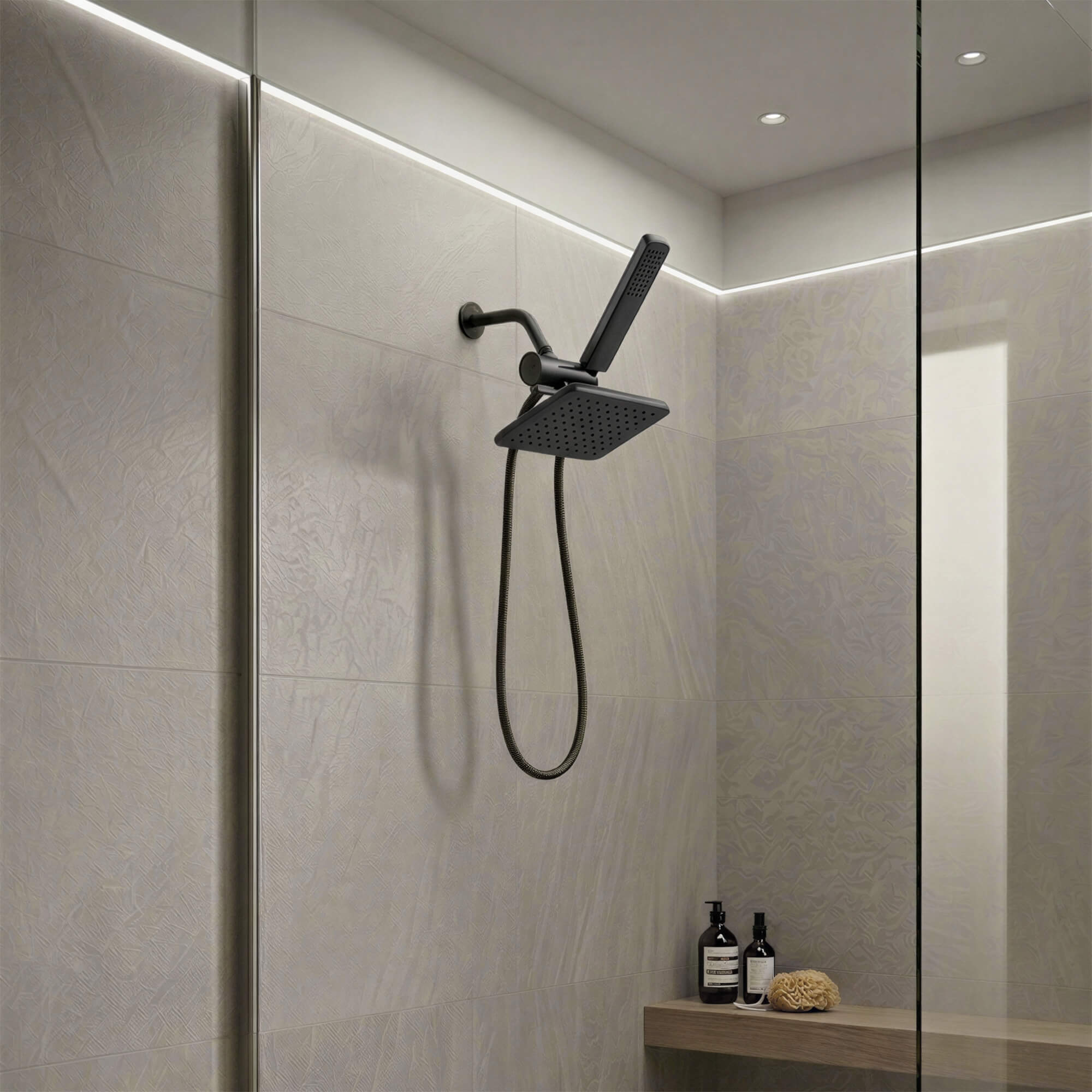 Anastasia Shower Head with Handheld Combo