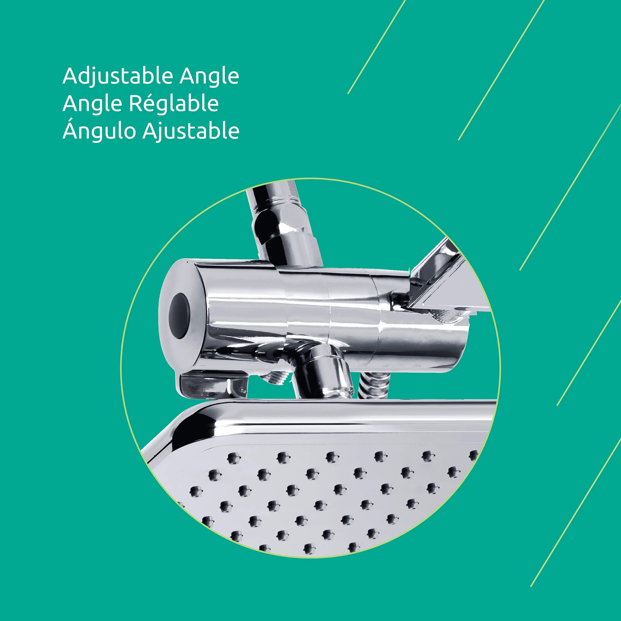 Anastasia Shower Head with Handheld Combo