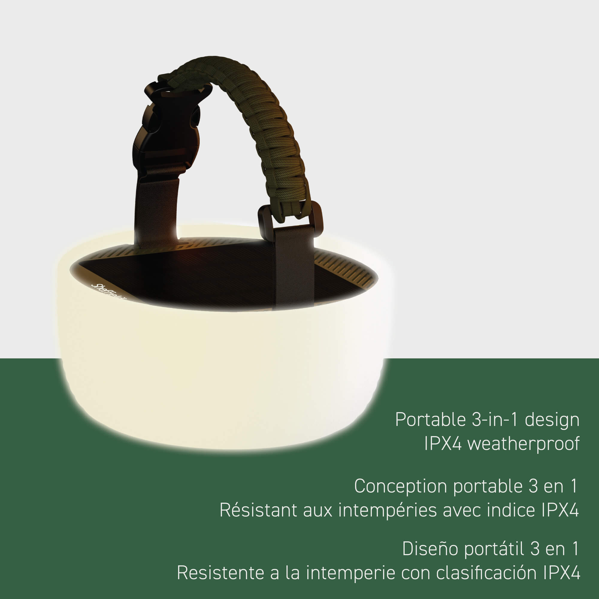 Atlas Multifunction Solar Lantern