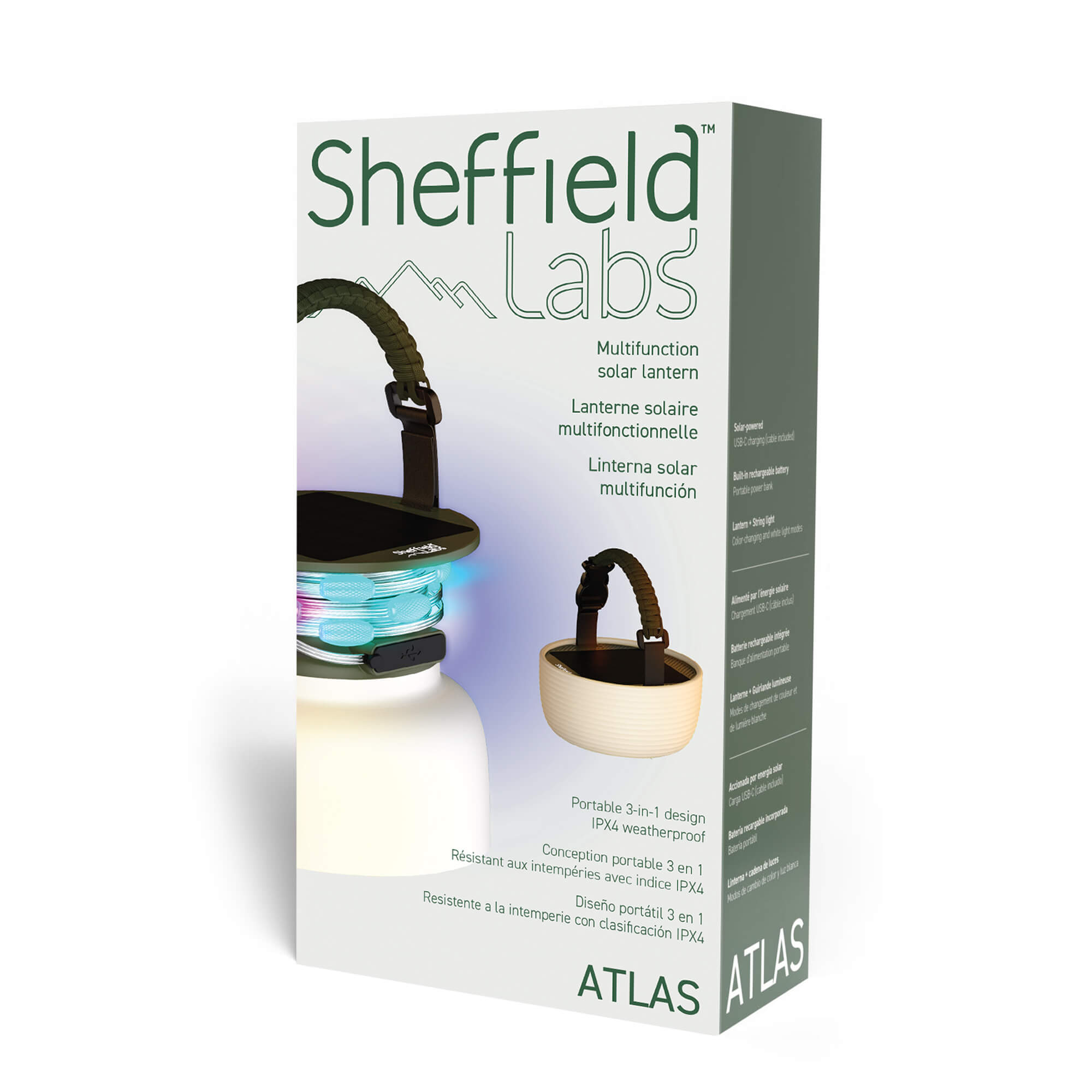 Atlas Multifunction Solar Lantern