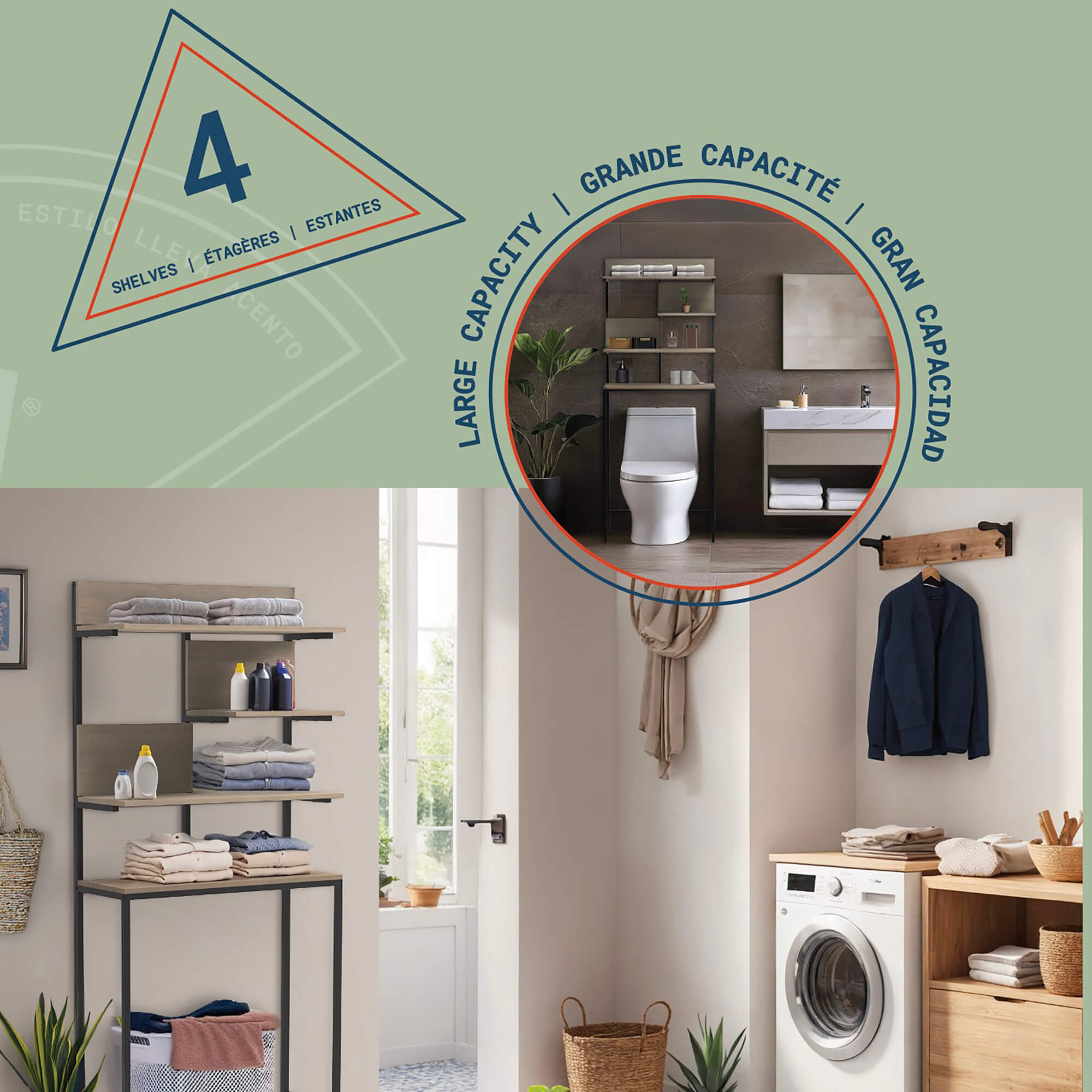 Clario 4-Tier Space Saver