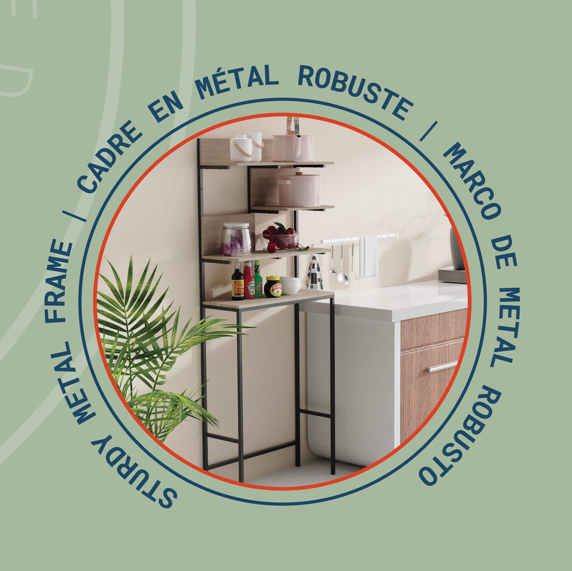 Clario 4-Tier Space Saver