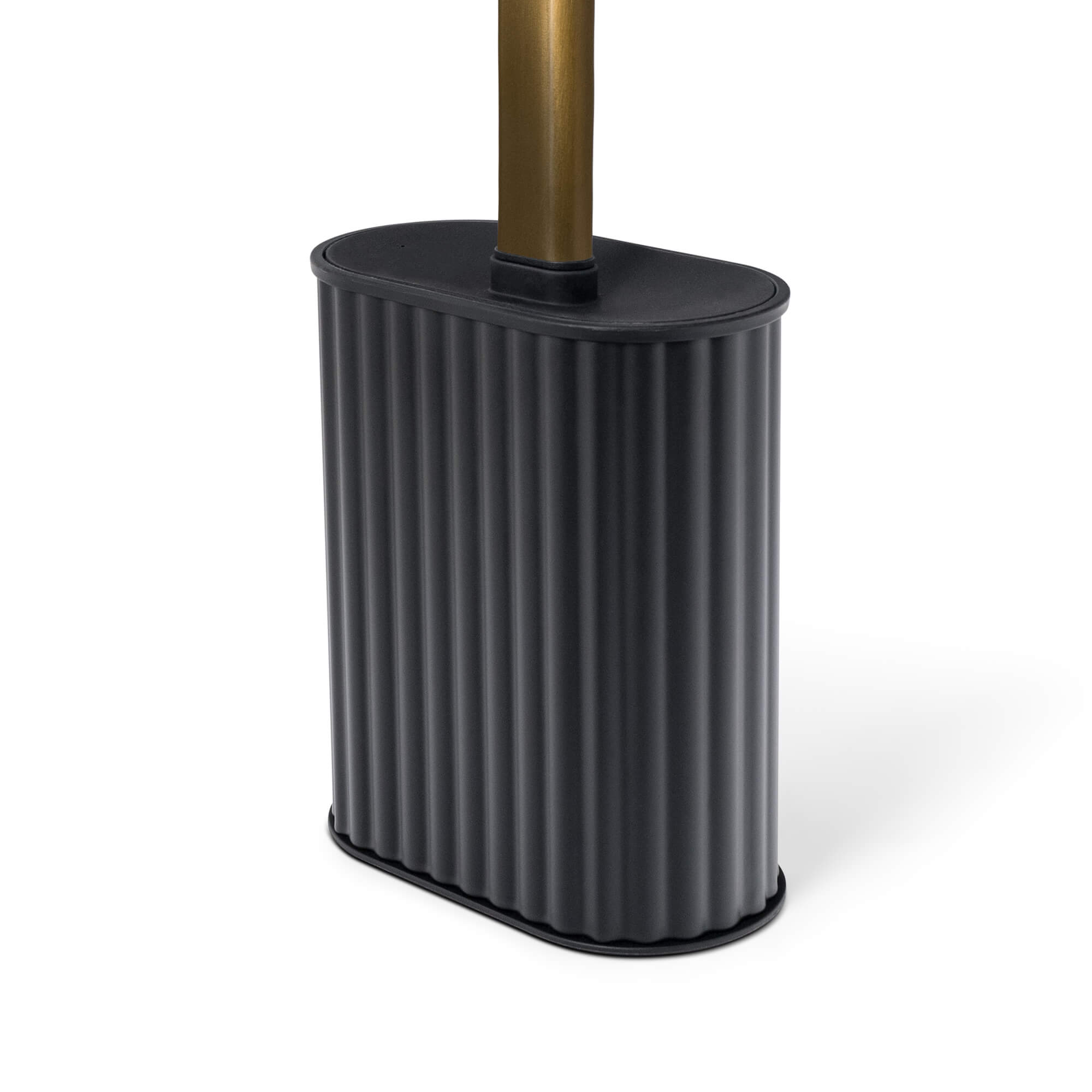 #color_Ribbed Matte Black Gold