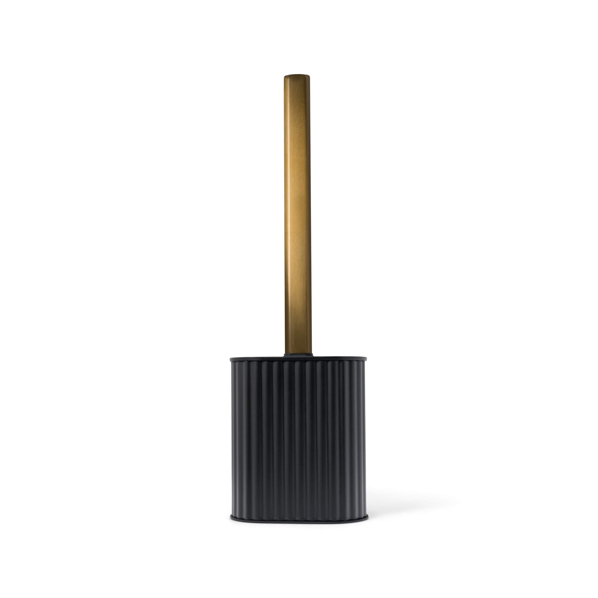 #color_Ribbed Matte Black Gold