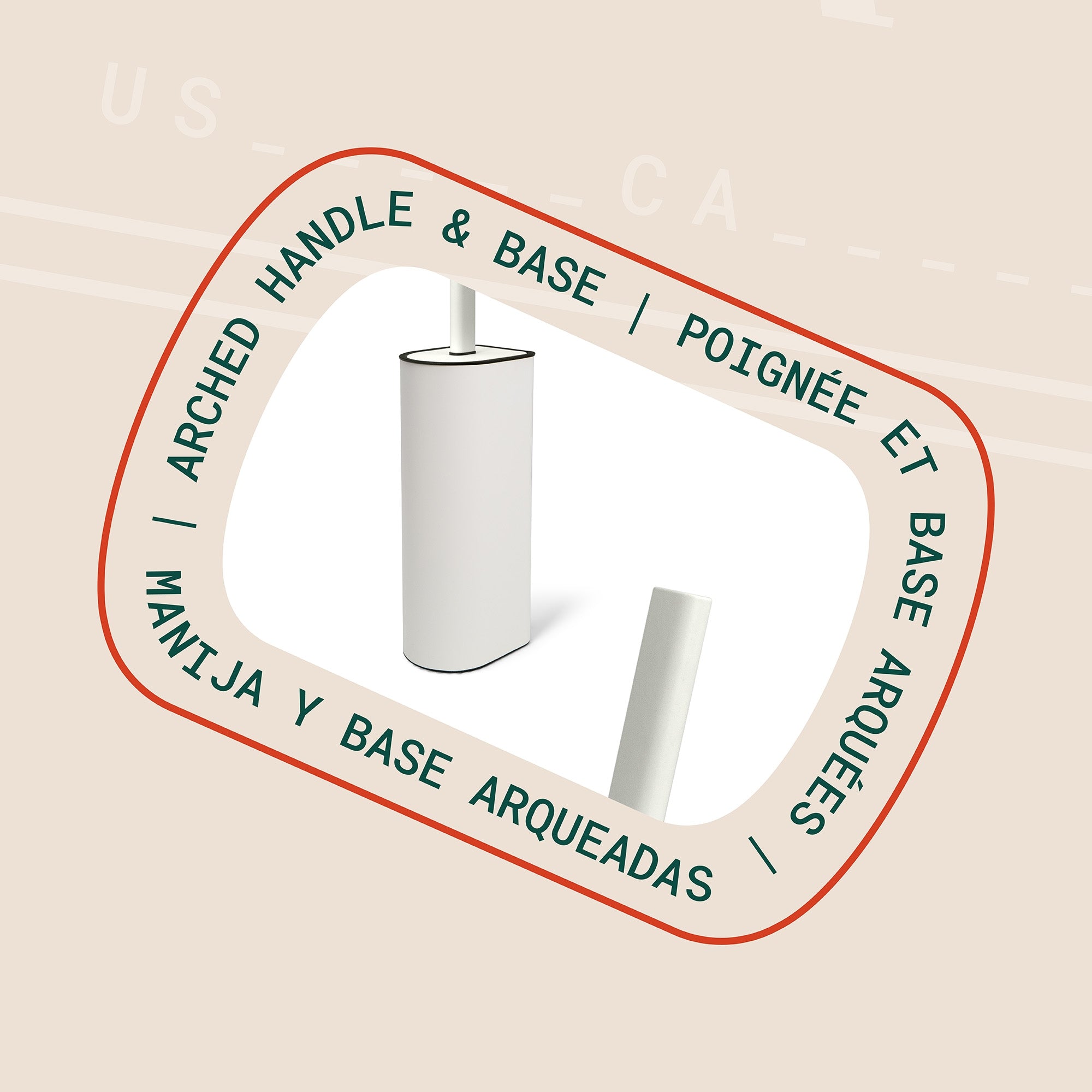 Carrava Arched Tollet Brush