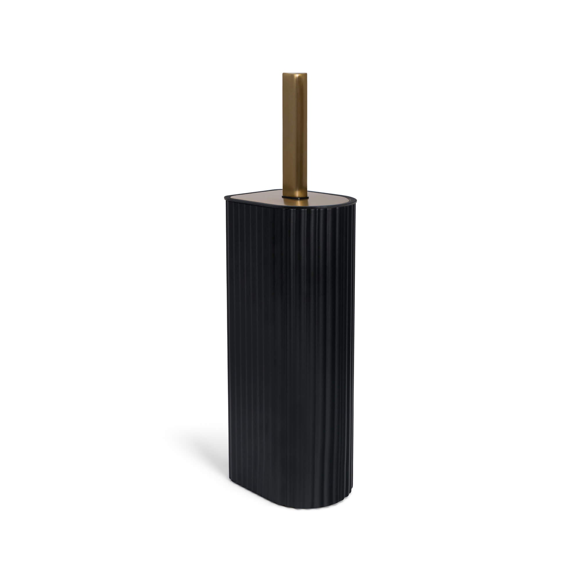 #color_Ribbed Matte Black Gold