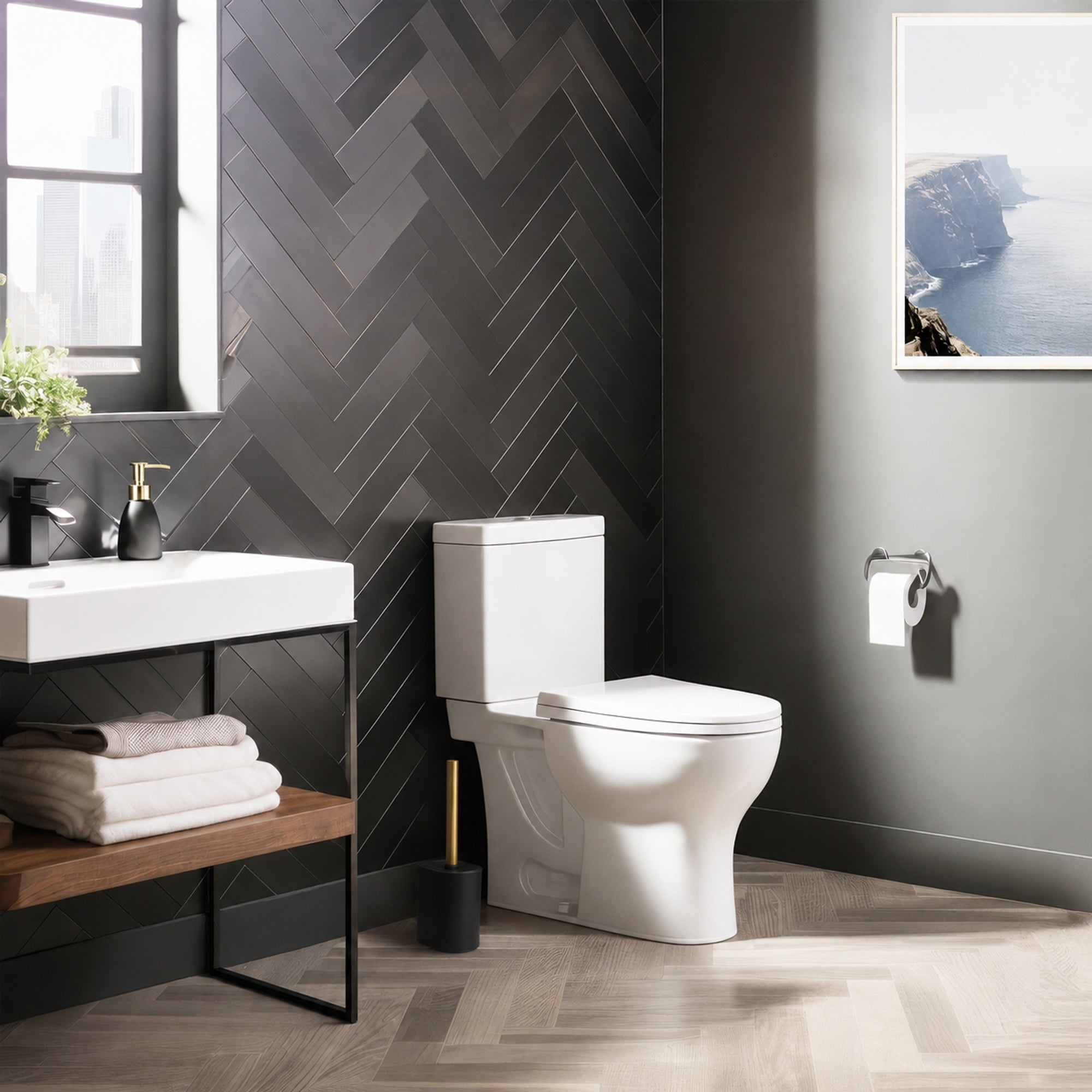Arvia Arched Short Toilet Brush