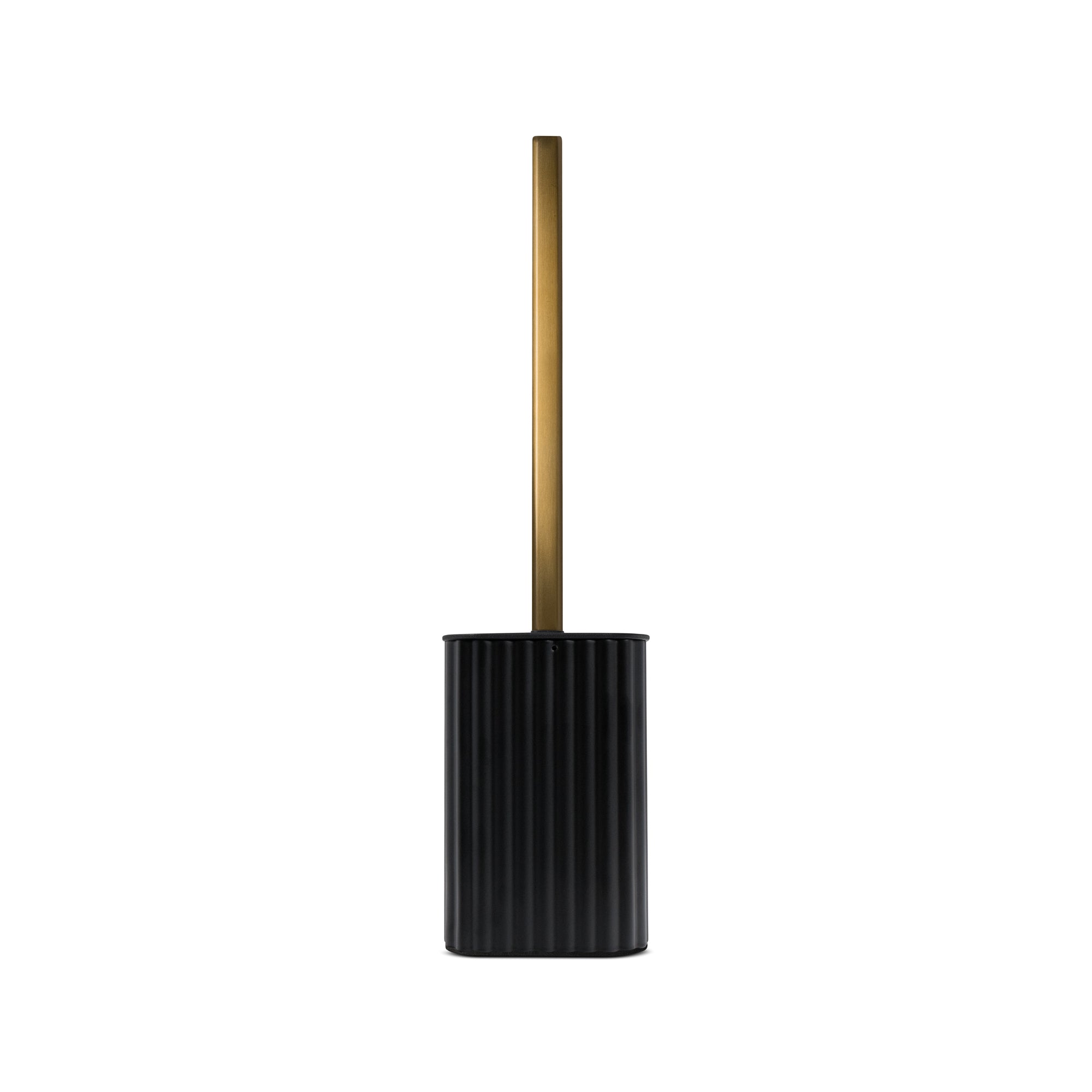 #color_Ribbed Matte Black Gold