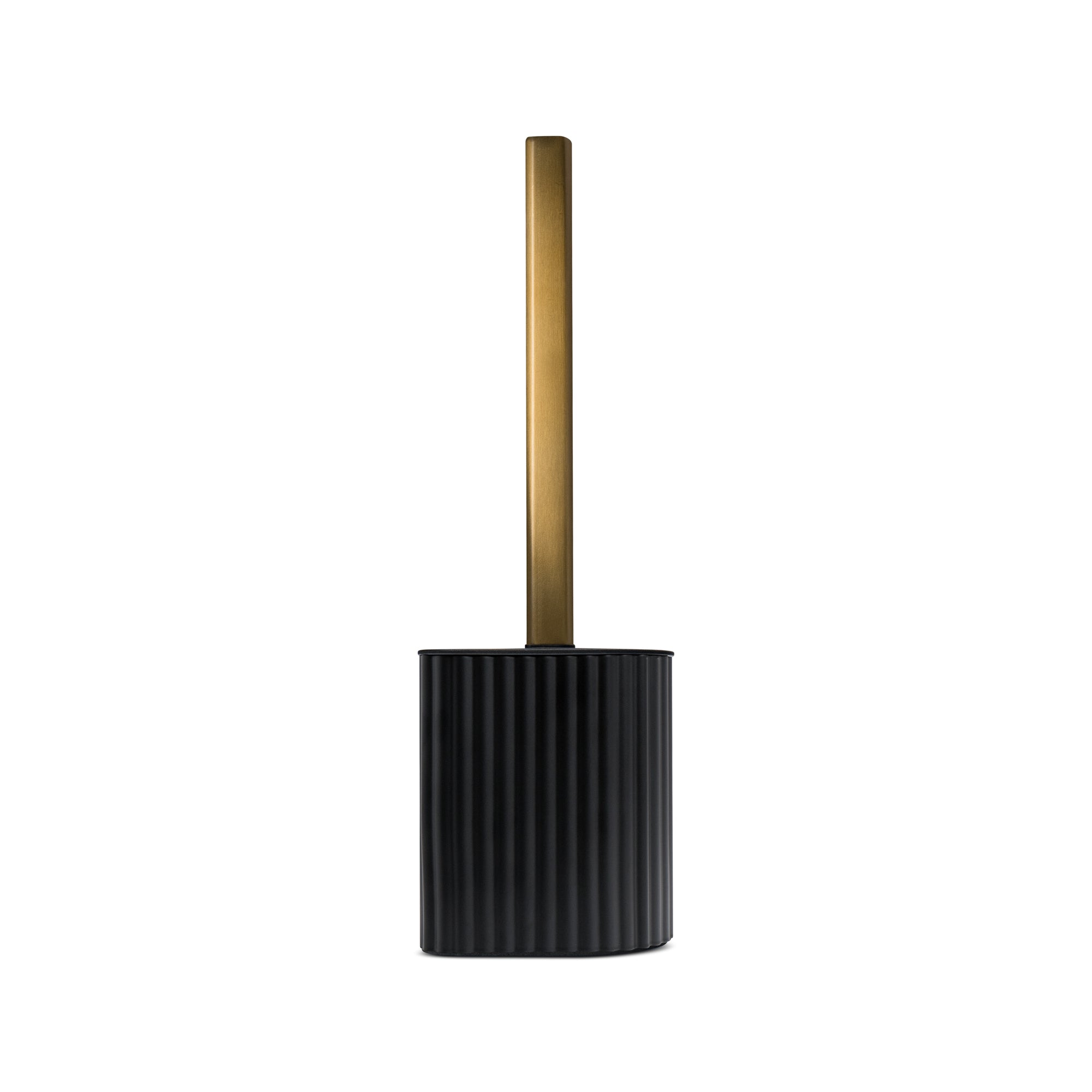#color_Ribbed Matte Black Gold