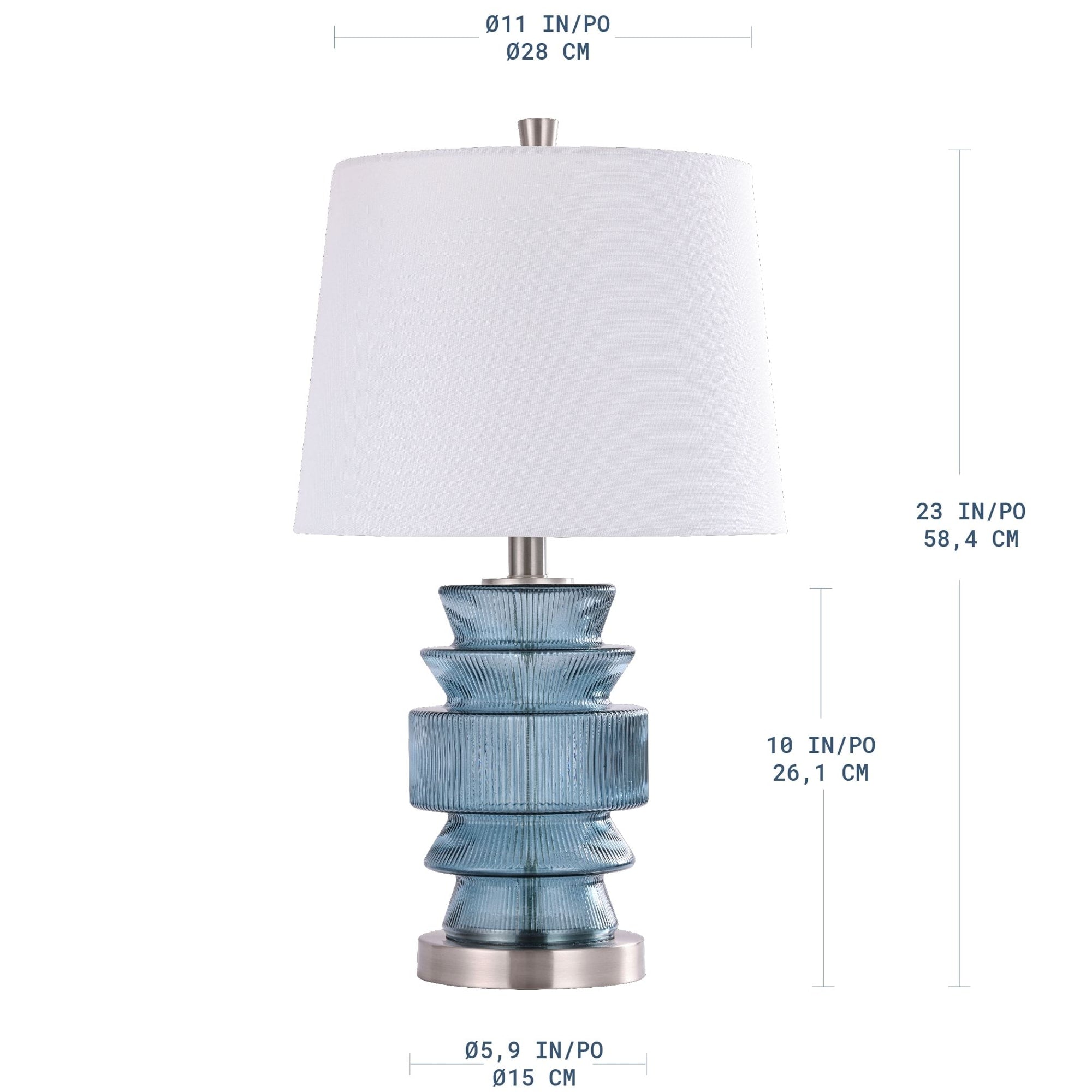 Stella Decorative 1-Light Table Lamp
