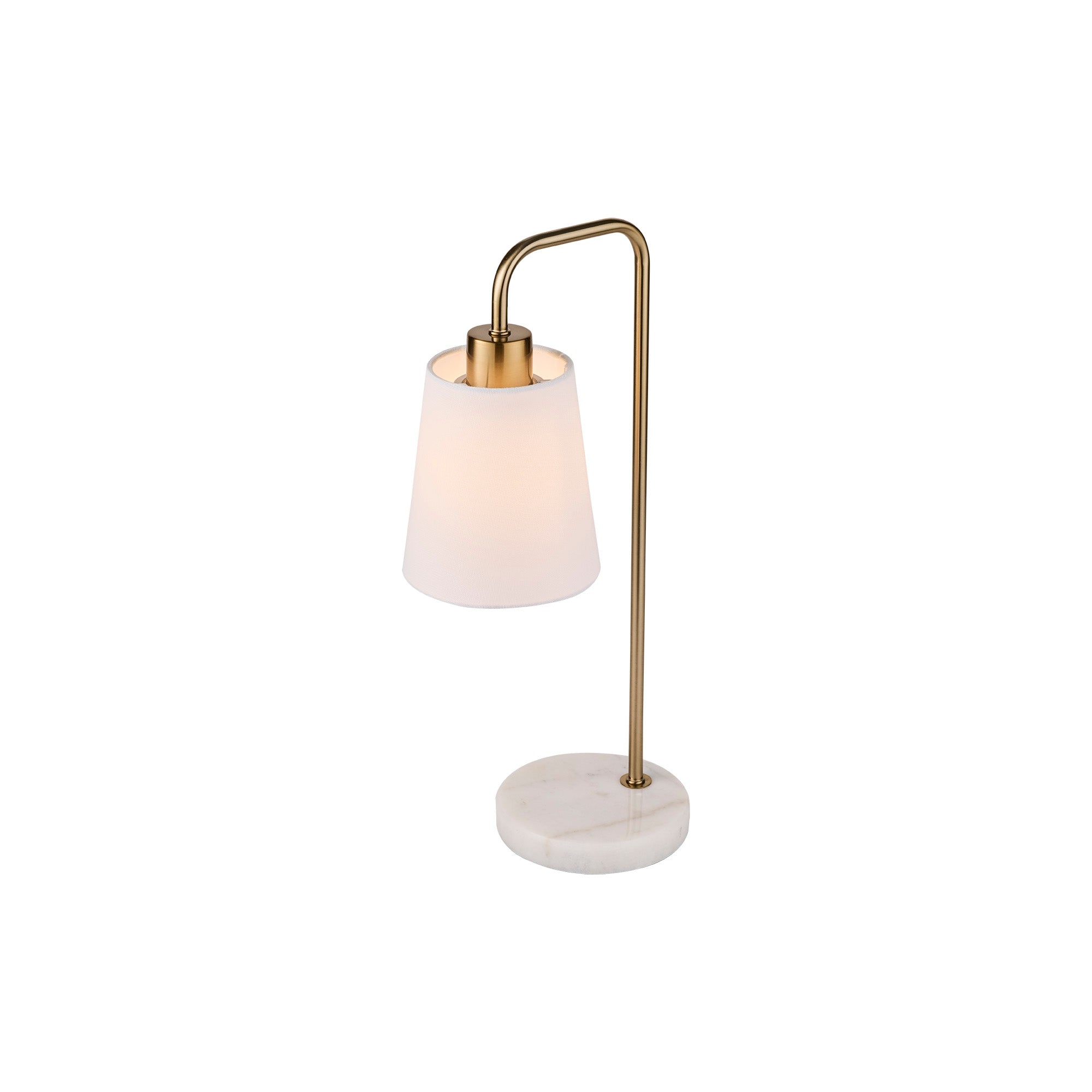 Vienna 1-Light Table Lamp, Three-Quarter View.
