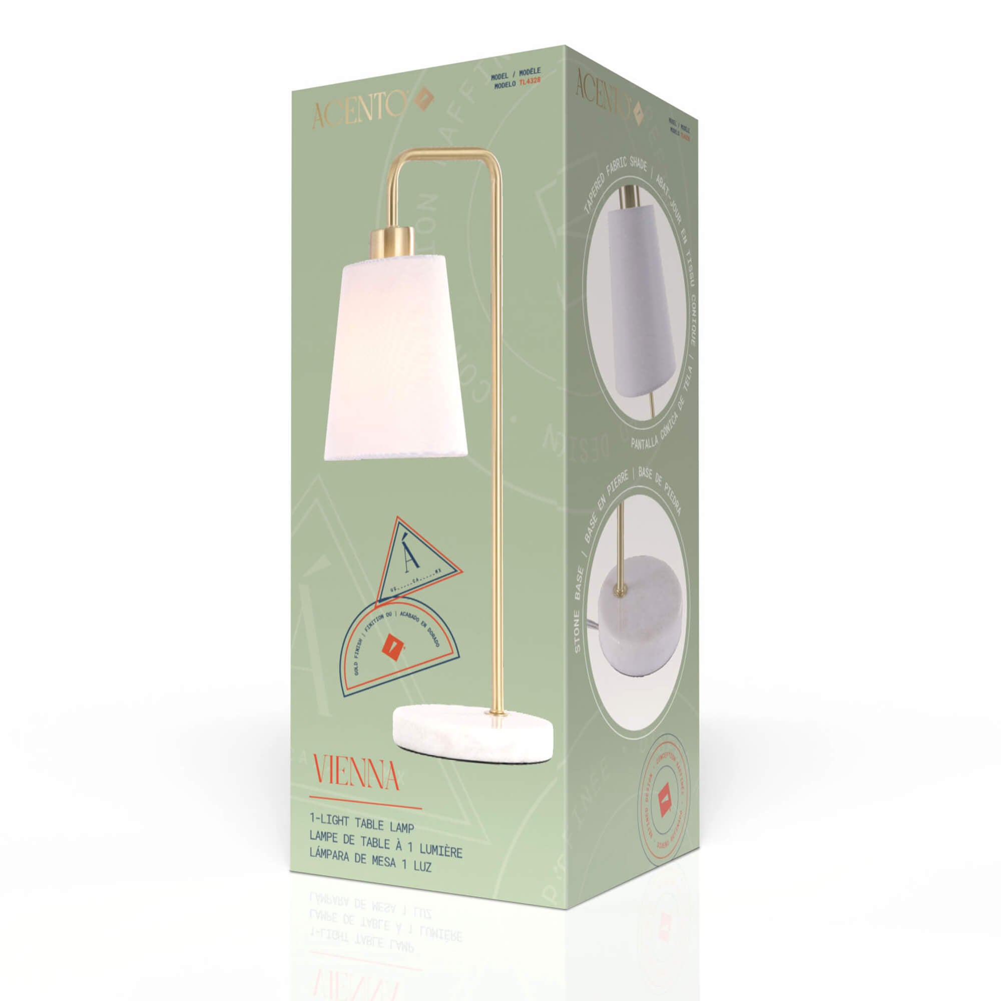 Vienna 1-Light Table Lamp
