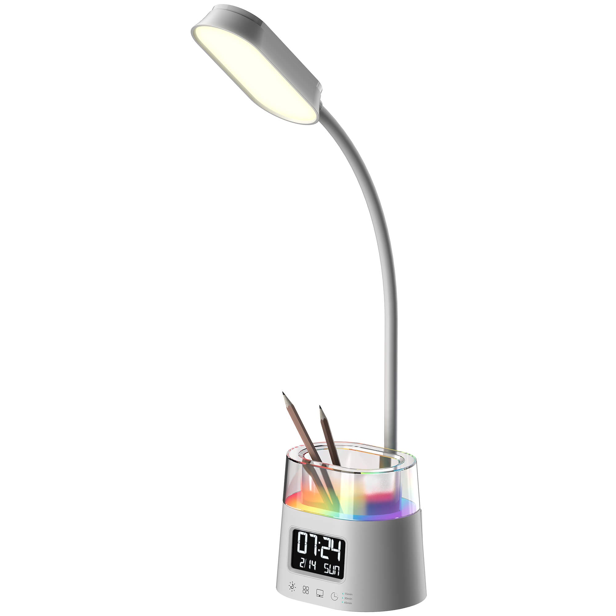 Iris LED Multifunctional Desk Lamp