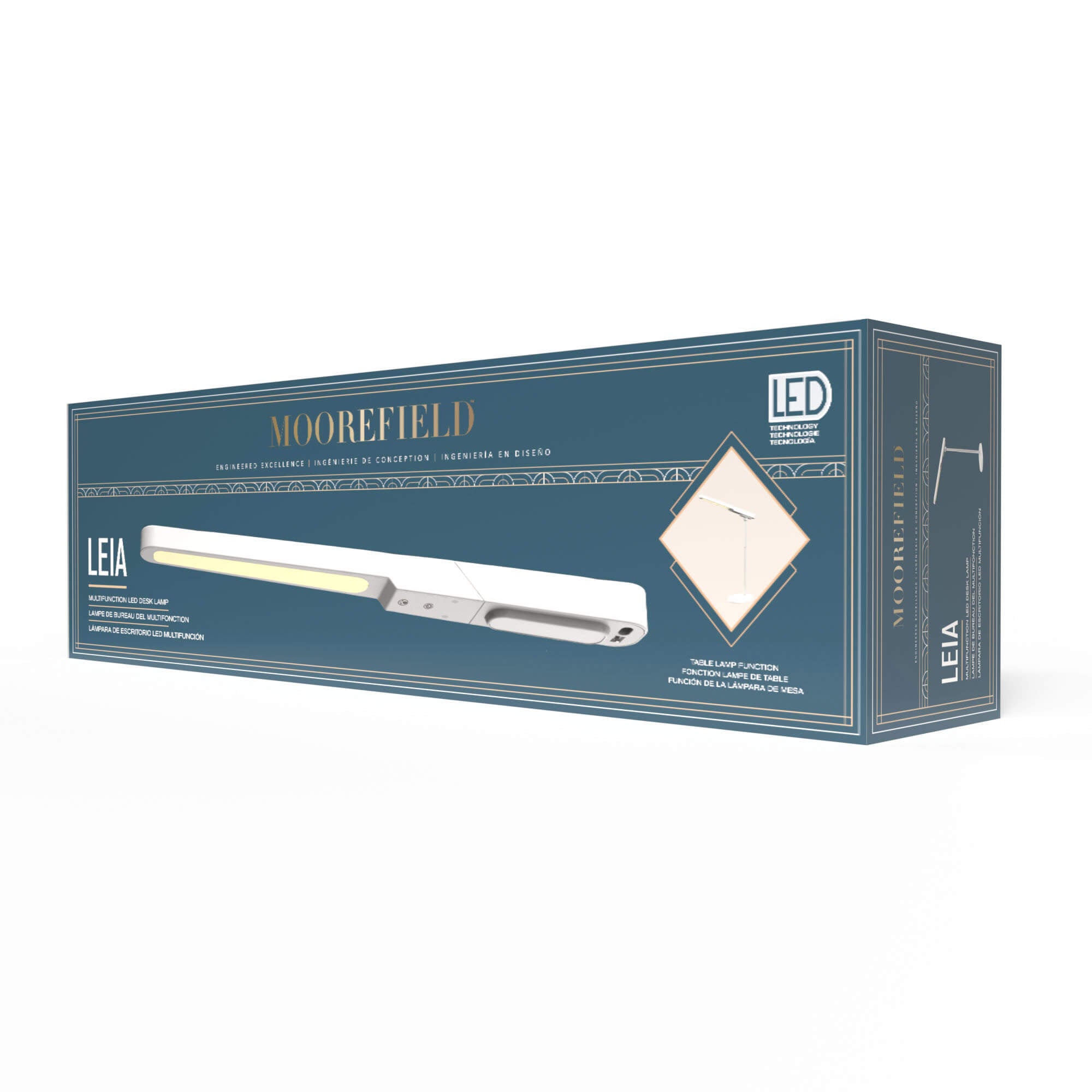 Leia LED Multifunctional Desk Lamp