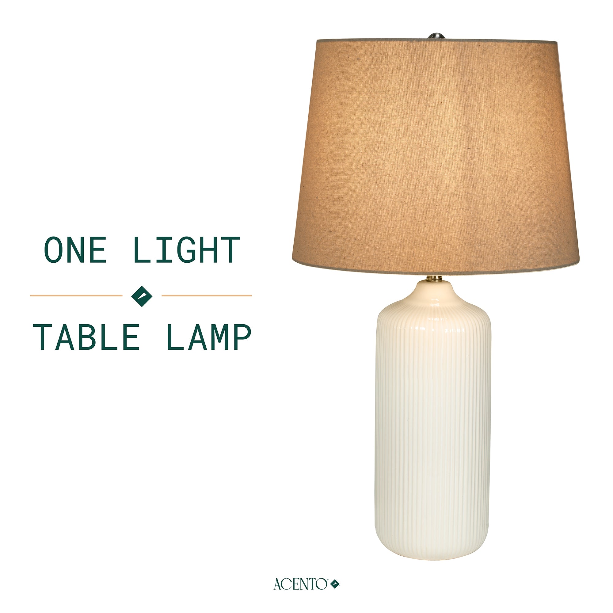 Camelia Decorative 1-Light Table Lamp
