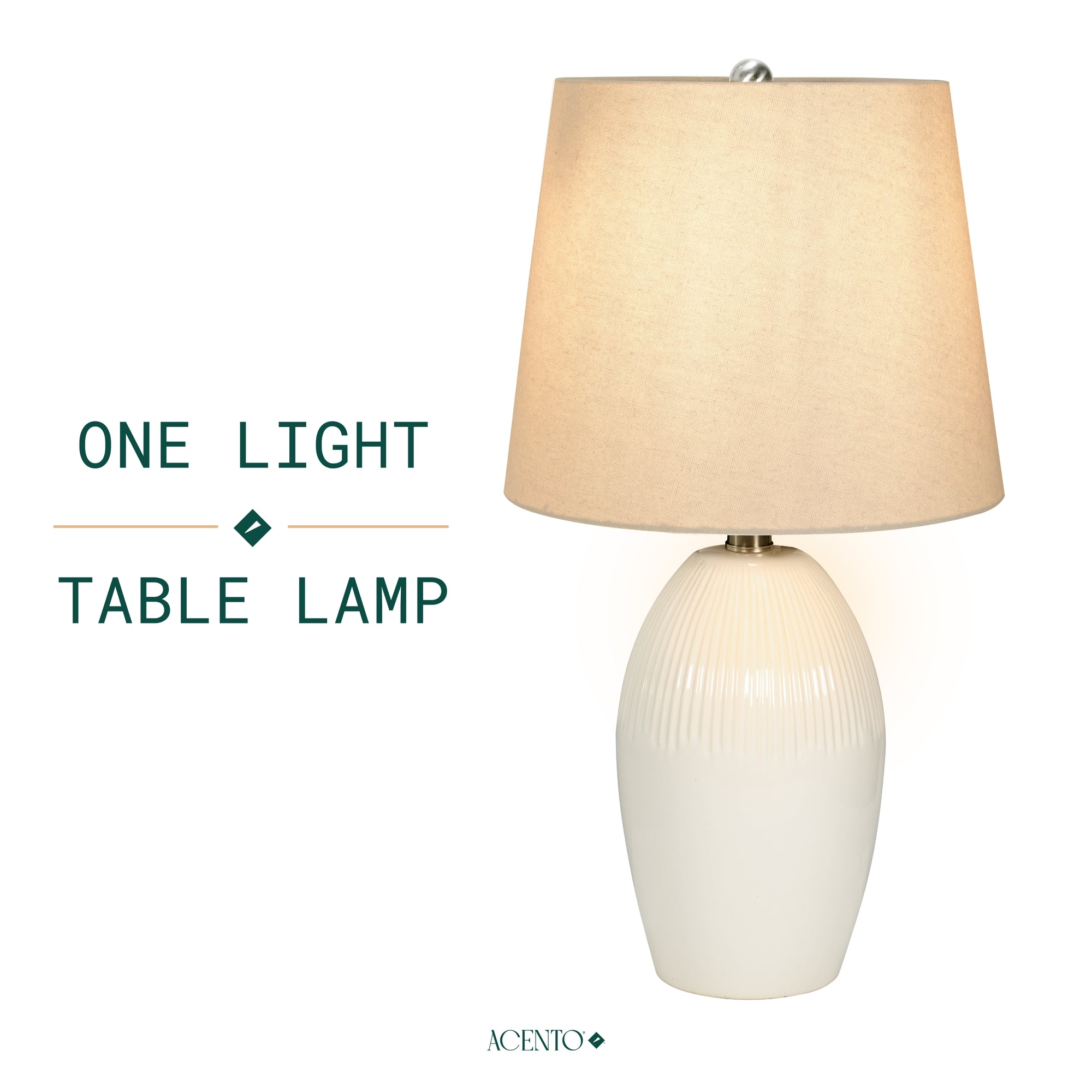 Camelia Decorative 1-Light Table Lamp