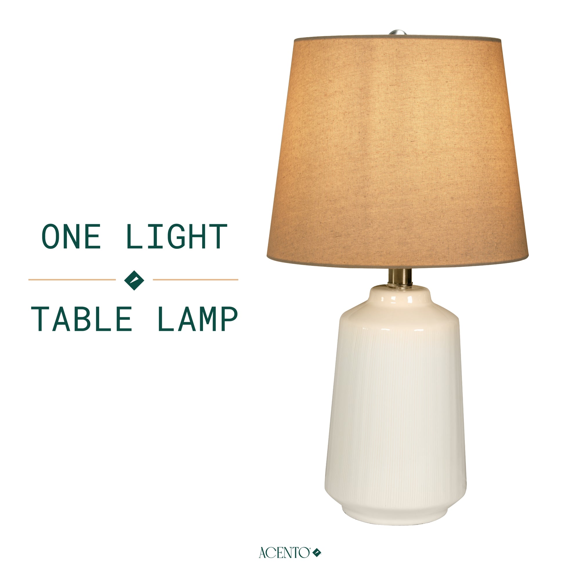 Camelia Decorative 1-Light Table Lamp