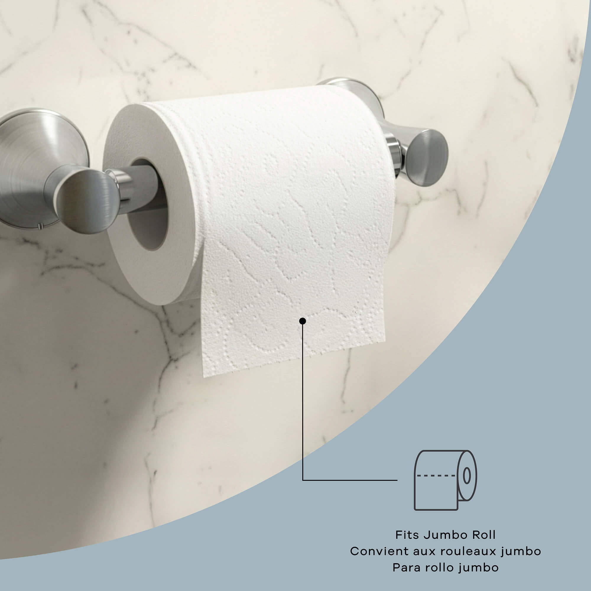 Roy Toilet Paper Rod