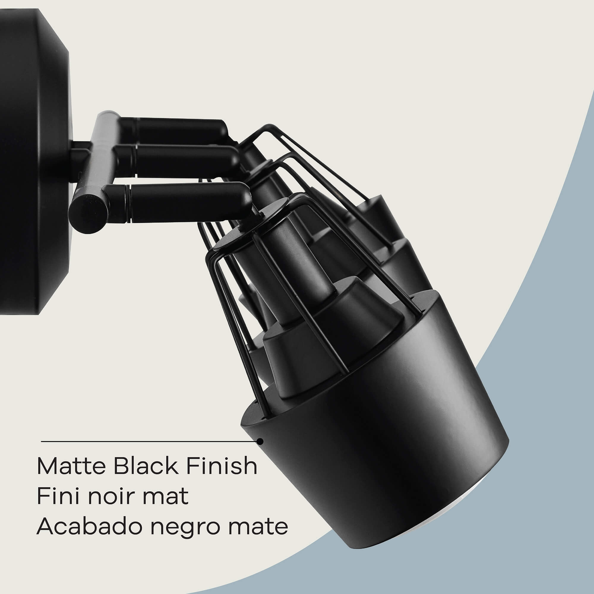 Lorca Track Lighting in 3-Light, Attribute Detail View 2.
