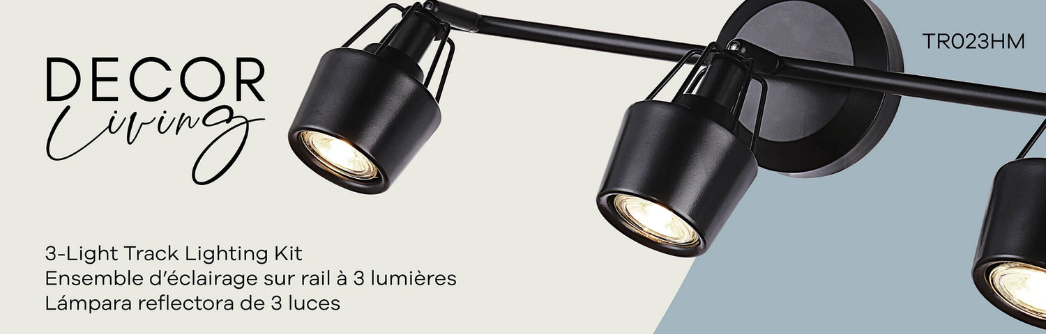 Lorca Track Lighting in 3-Light, Block Image 1.