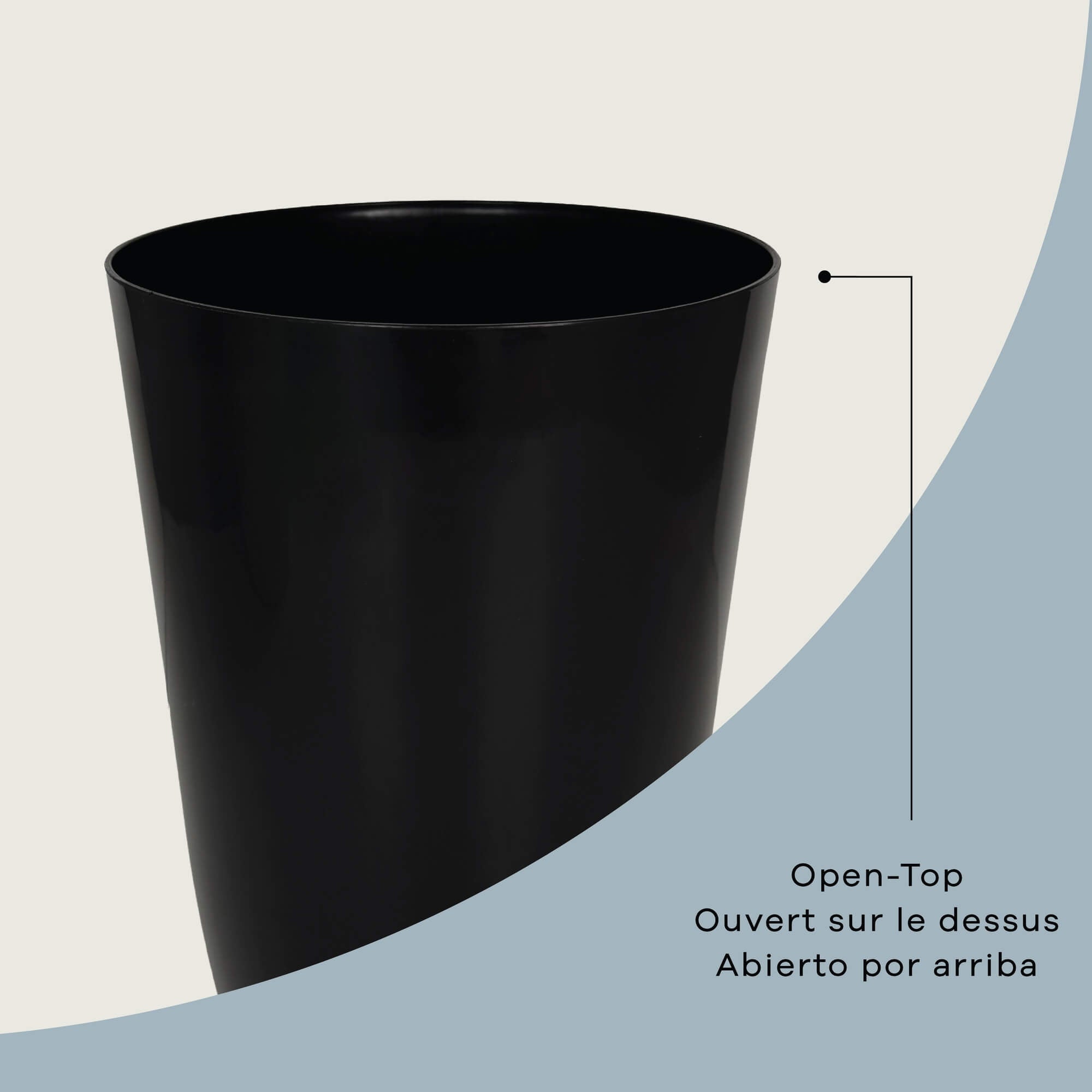 Jackson 6L Open-Top Waste Bin