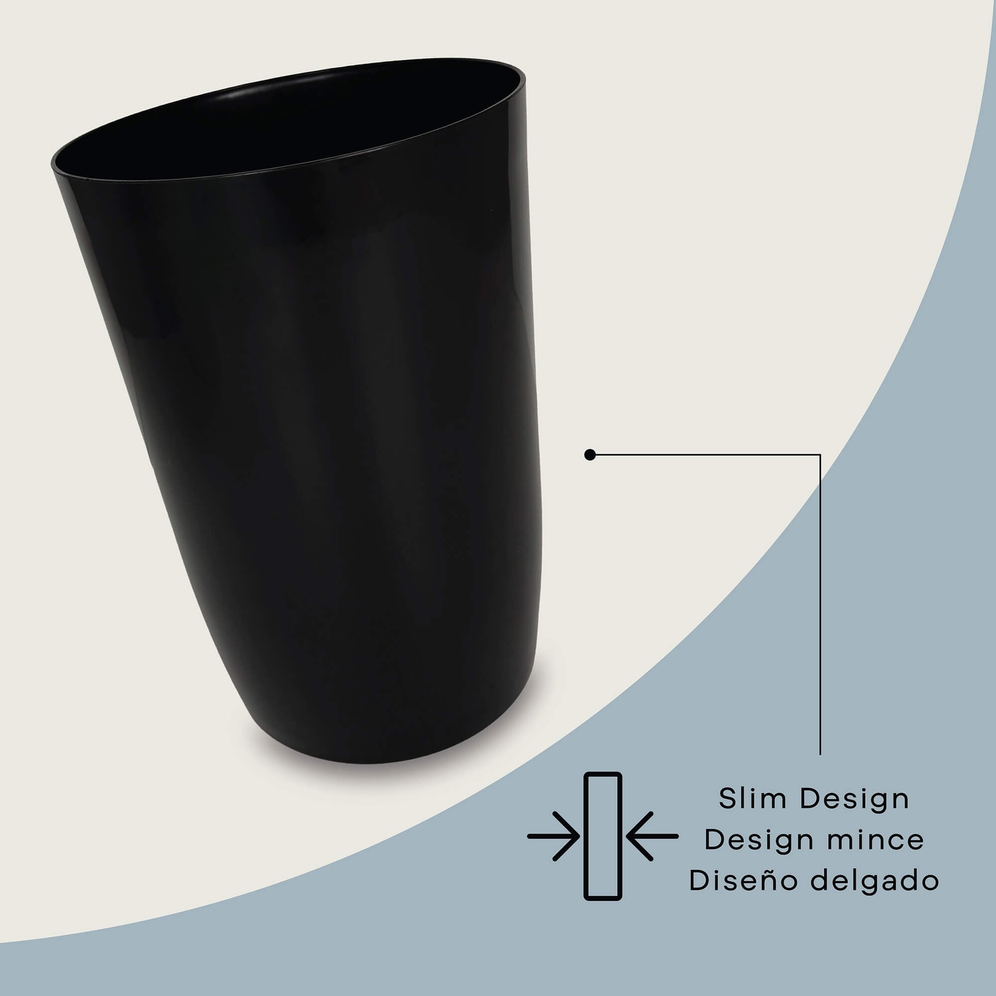 Jackson 6L Open-Top Waste Bin