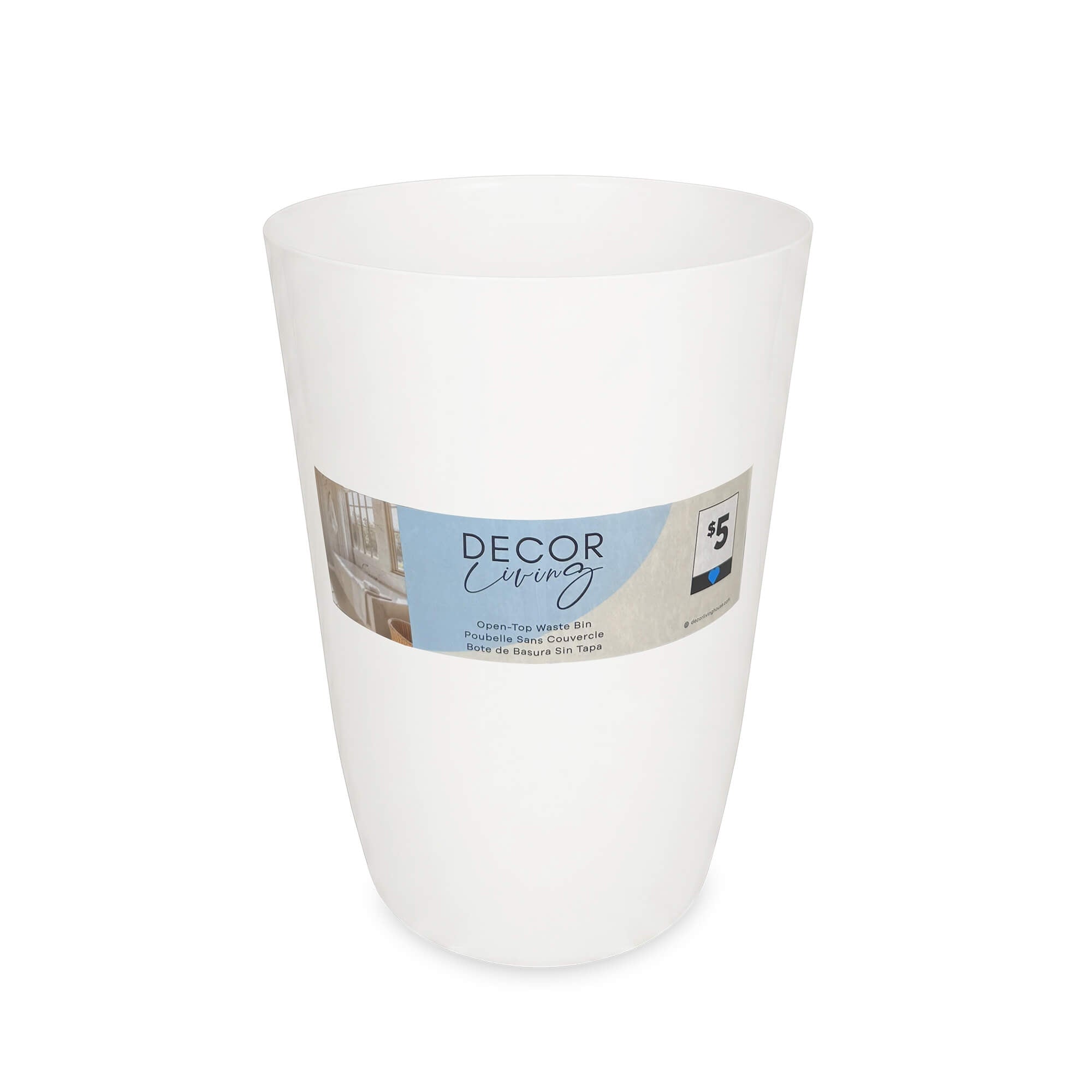 Jackson 6L Open-Top Waste Bin
