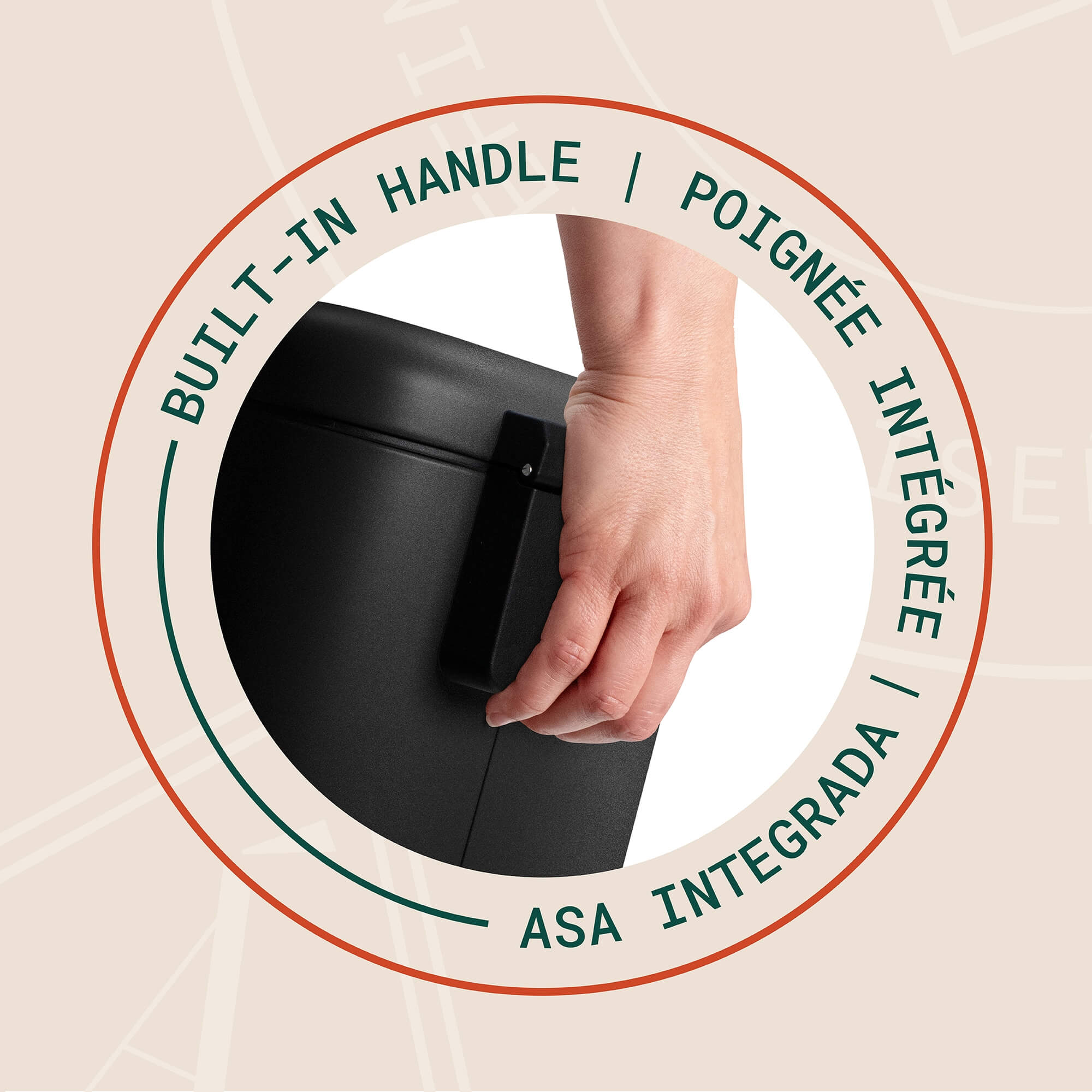 Cubo 6L Waste Bin
