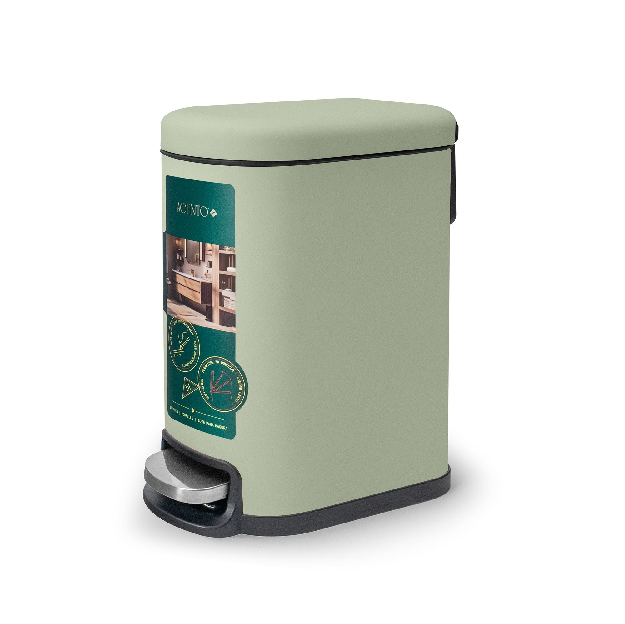 Linea 5L Waste Bin