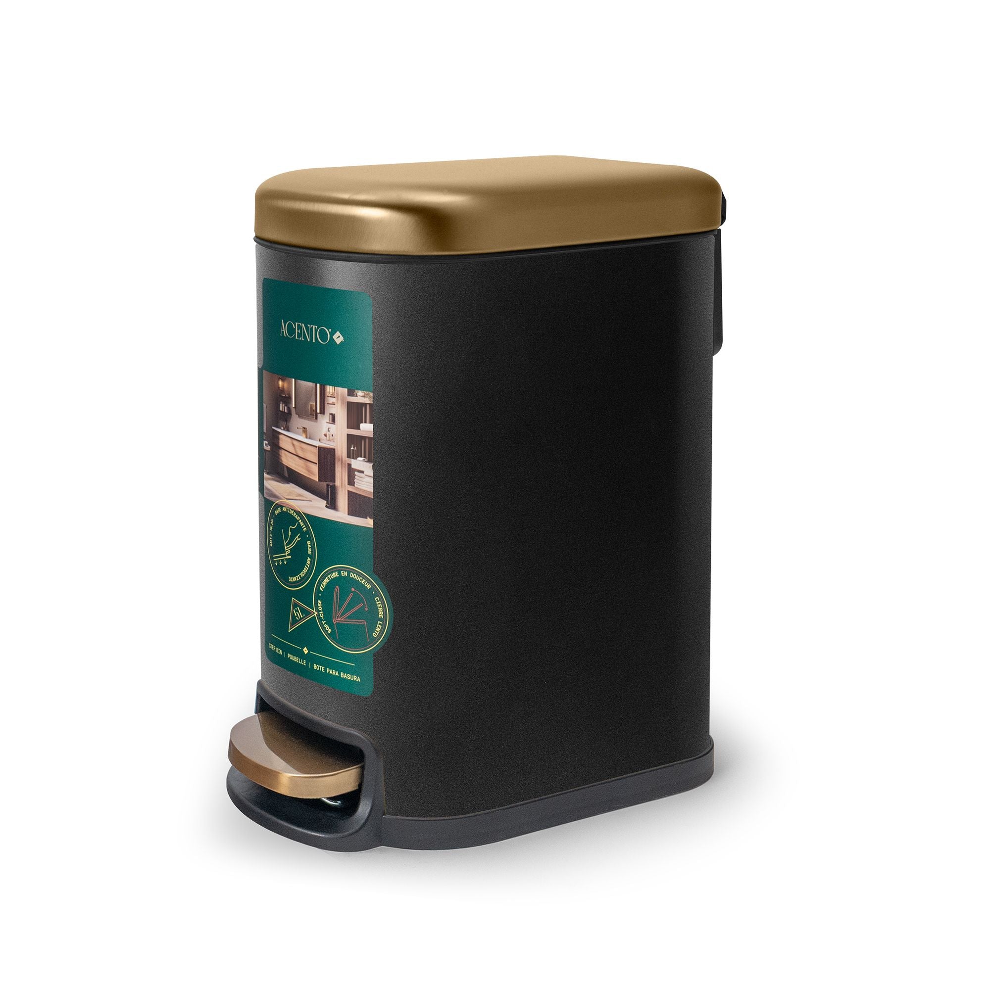 Linea 5L Waste Bin