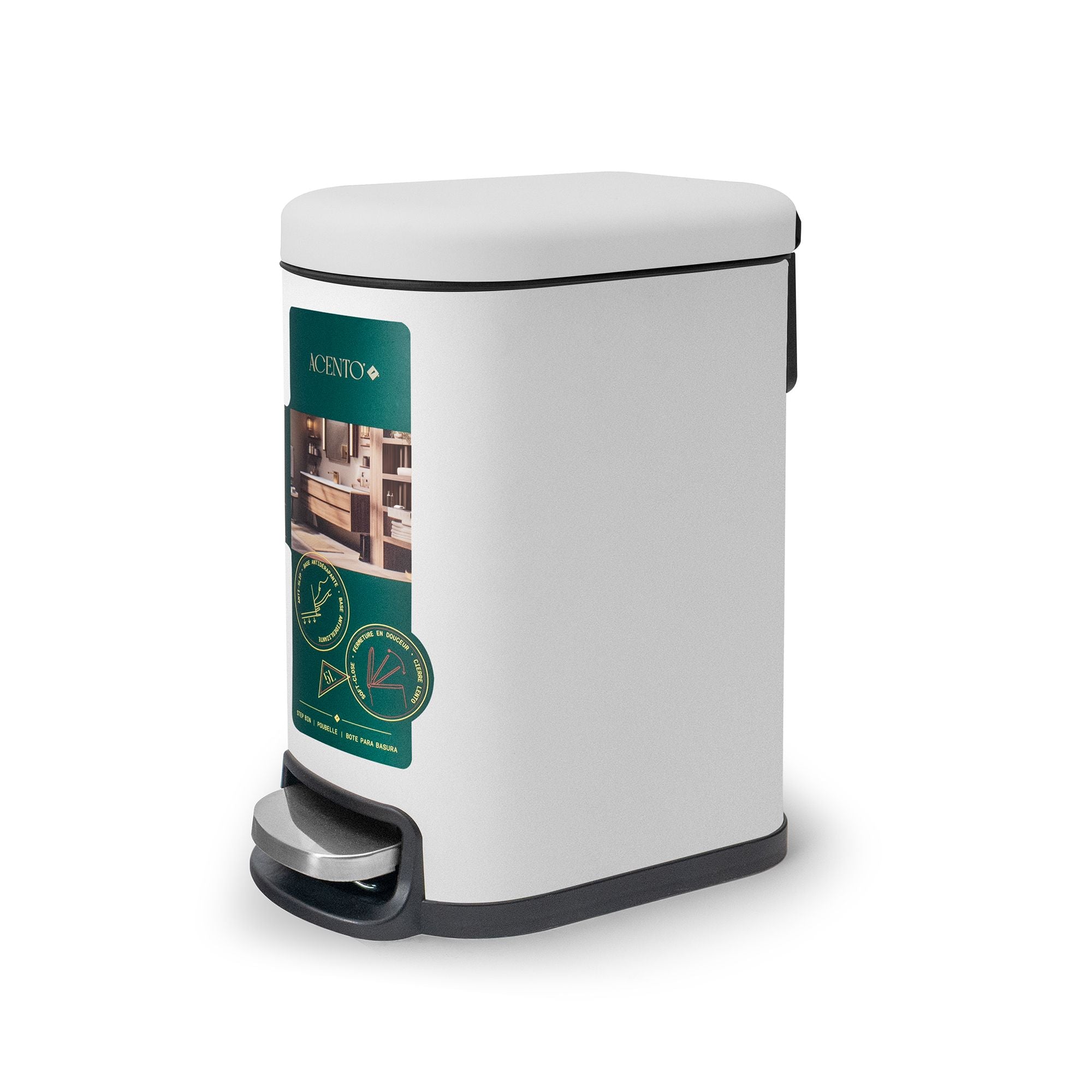 Linea 5L Waste Bin