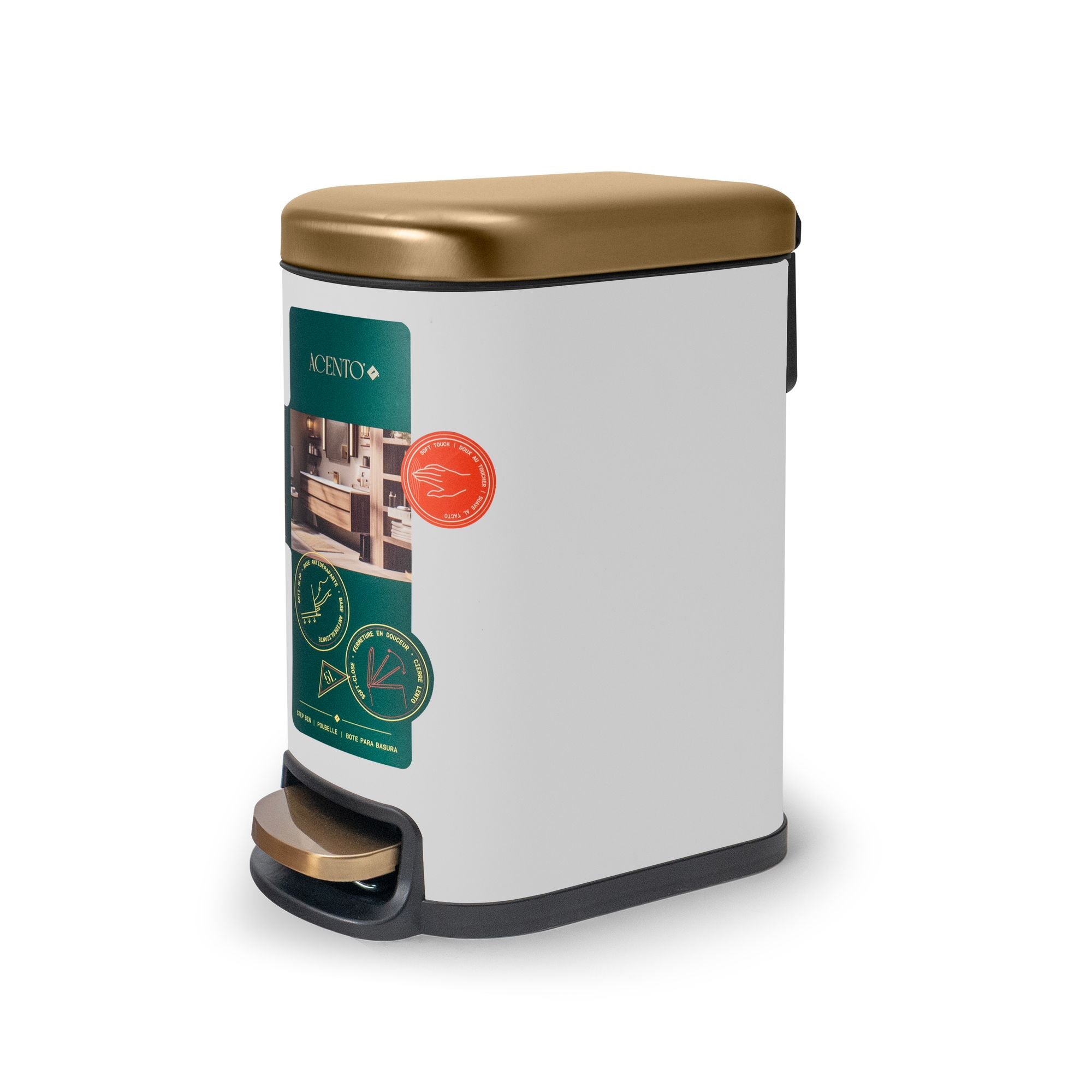 Linea 5L Waste Bin
