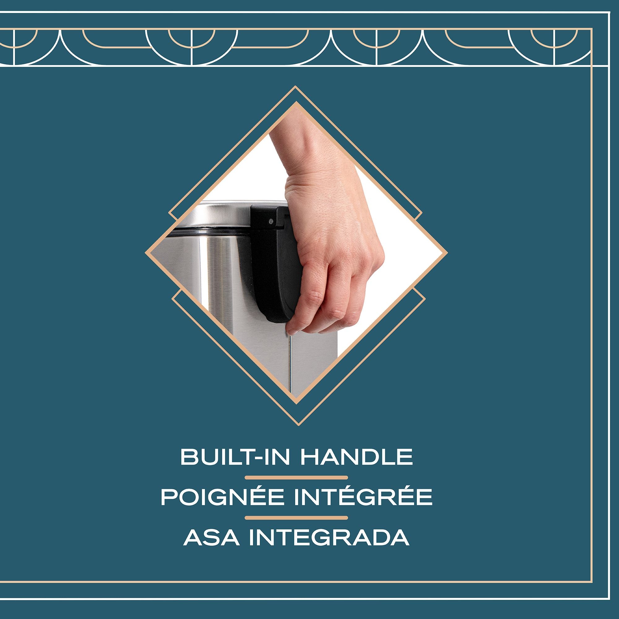 Forte 6L Waste Bin