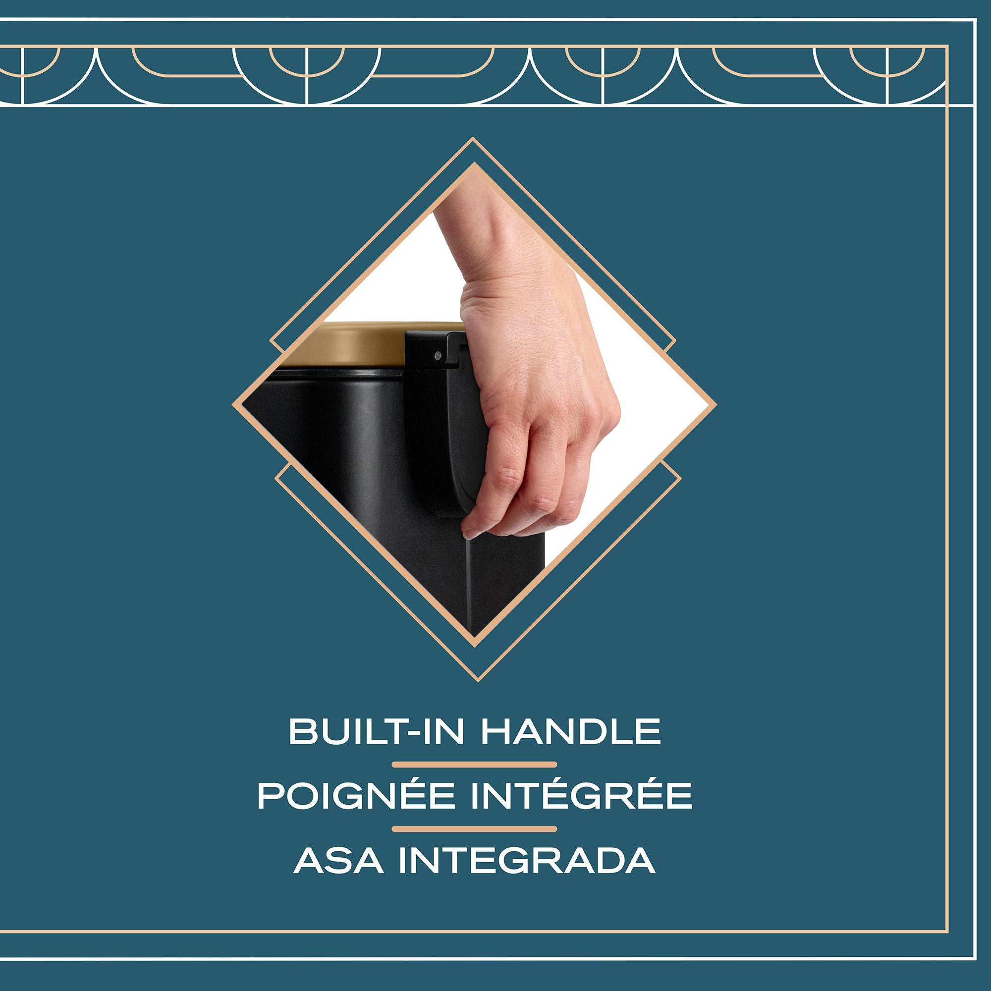 Forte 6L Waste Bin