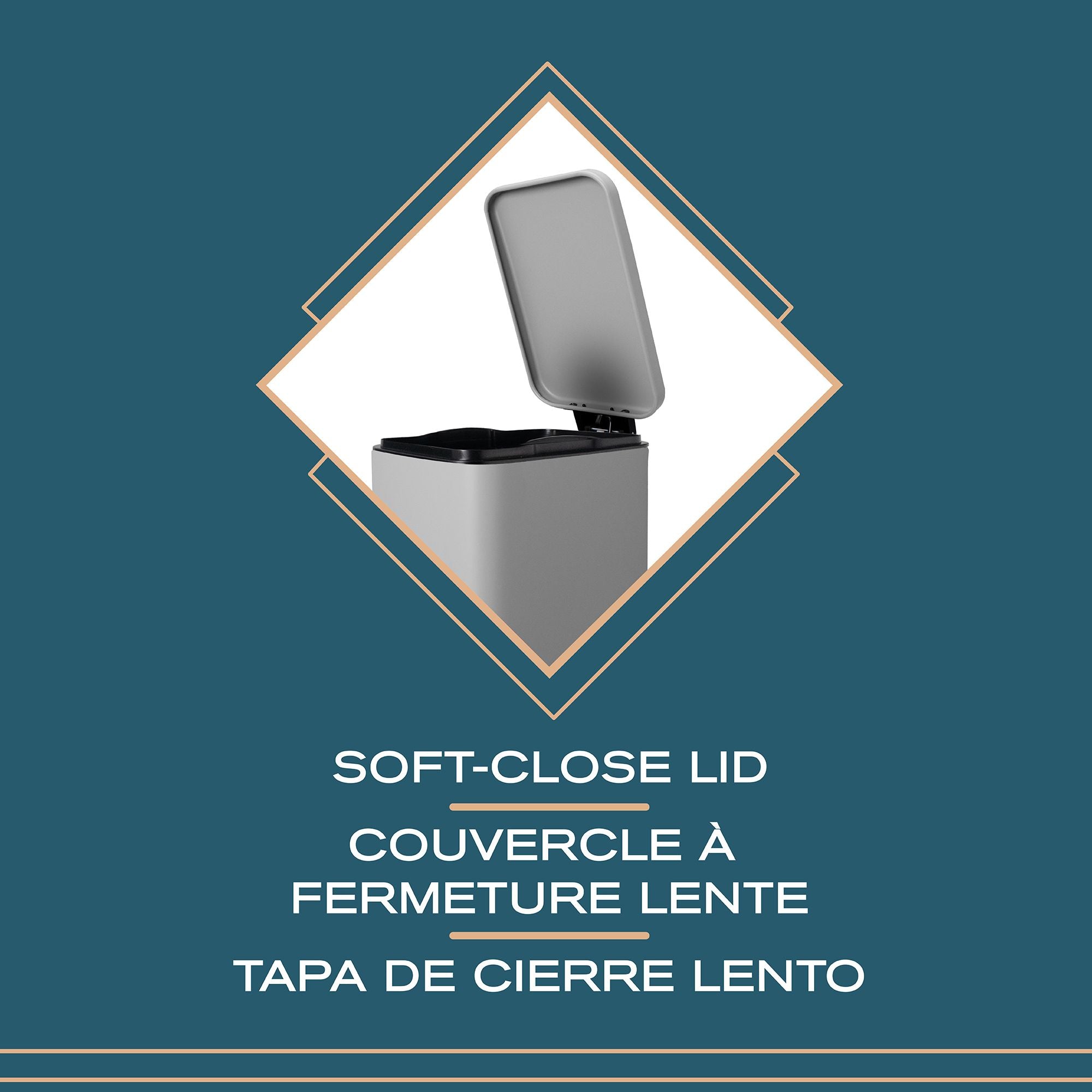 Forte 6L Waste Bin