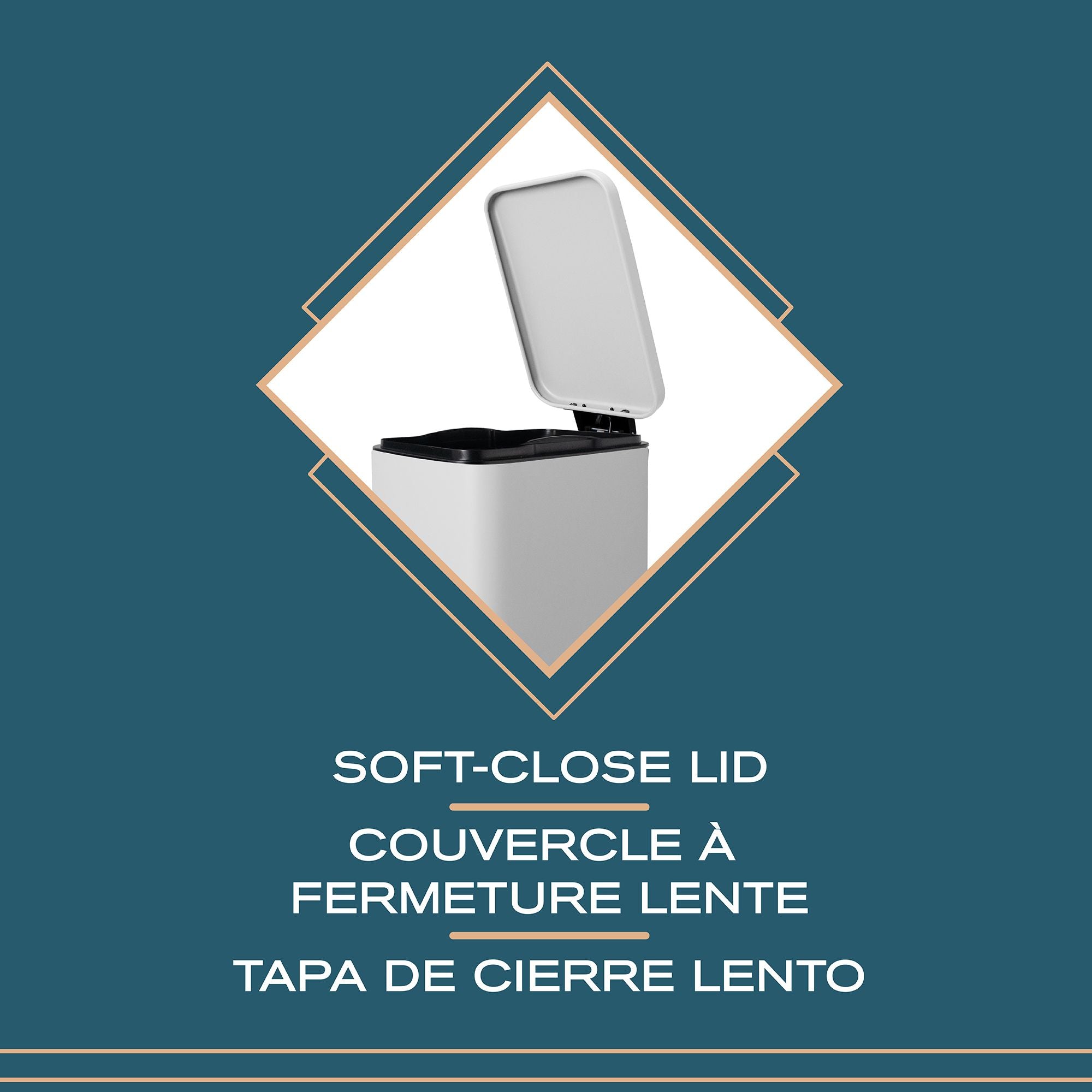 Forte 6L Waste Bin