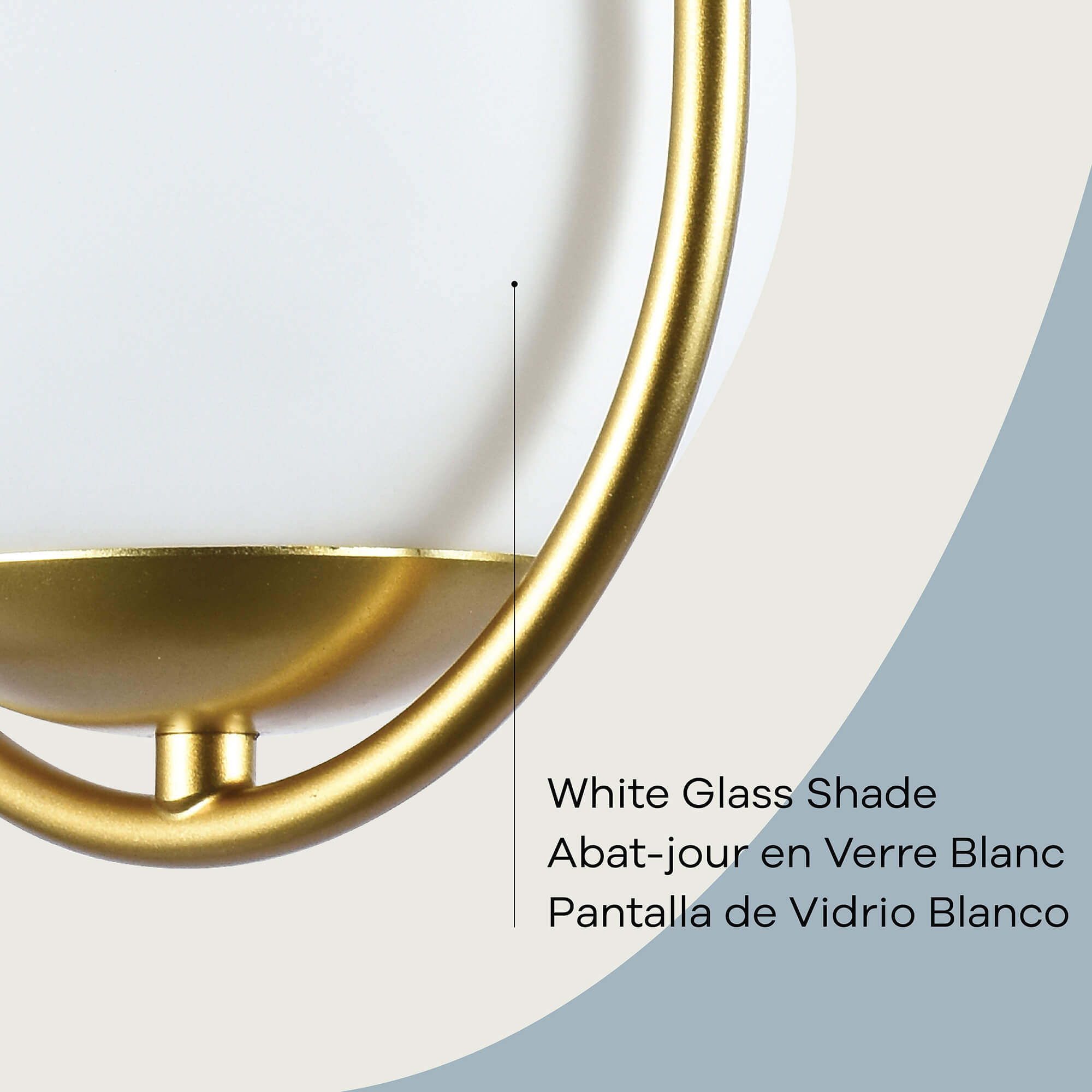 Calypso 1-Light Wall Sconce