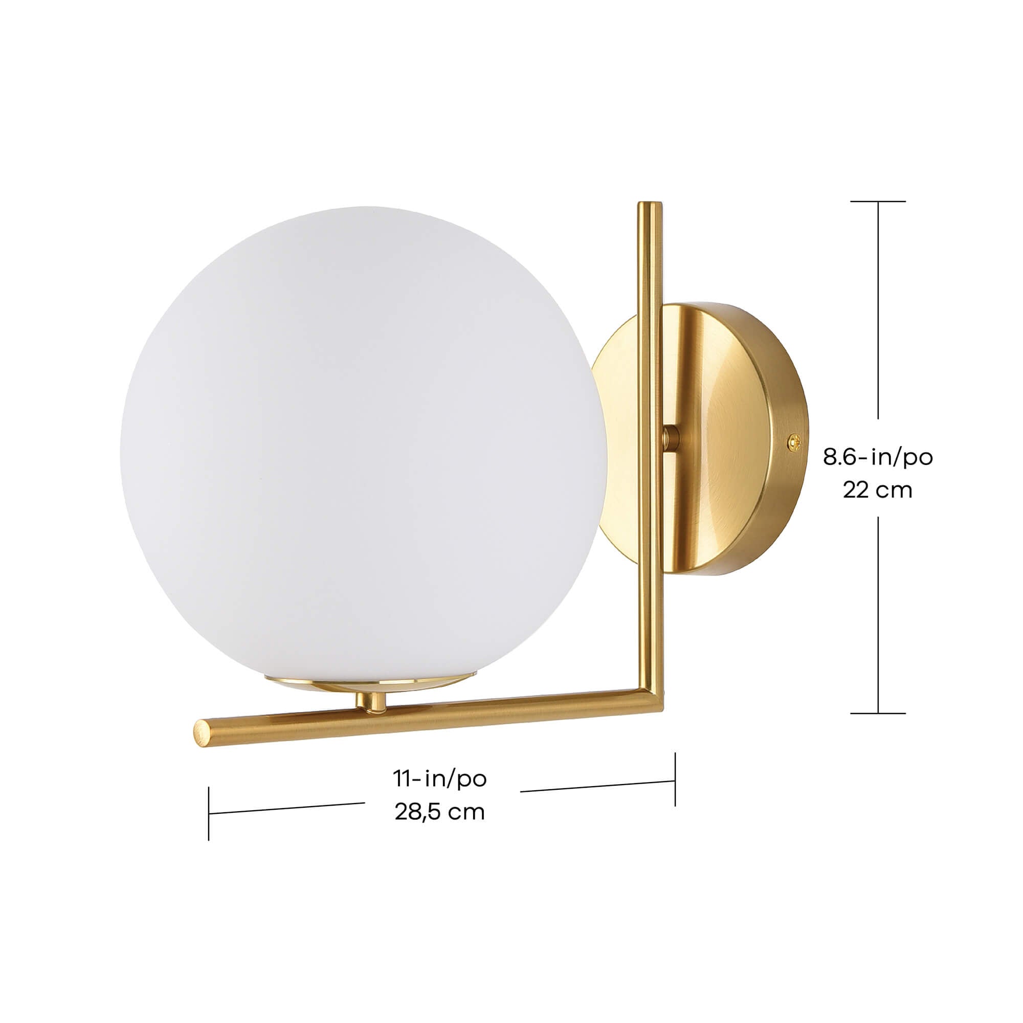 Sara 1-Light Wall Sconce
